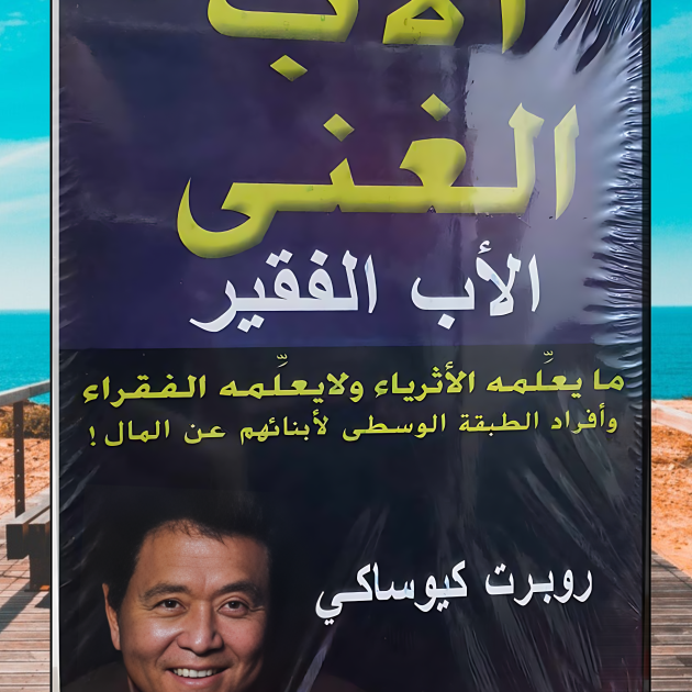 كتاب "الأب الغني والأب الفقير" للكاتب الأمريكي "روبرت كيوساكي"