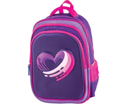 حقيبة على شكل قلب ثلاثية الأبعاد، 38×35×20 سم، Daemi