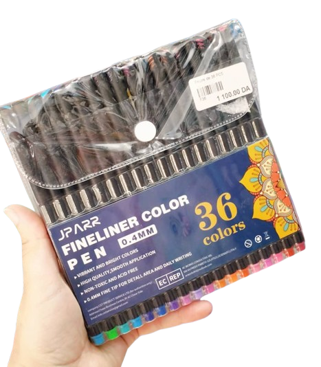 مجموعة 36 لونا- أقلام رسم ماركر مانغا، مجموعة فنية للمدرسة